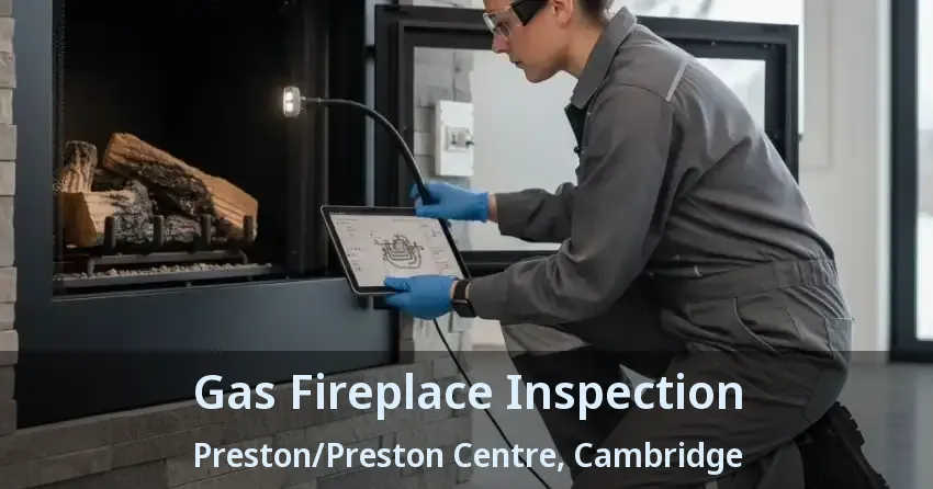 Gas Fireplace Inspection Preston/Preston Centre, Cambridge - ON