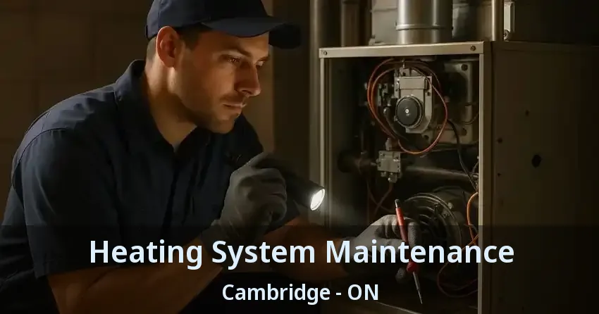 Heating System Maintenance Cambridge - ON
