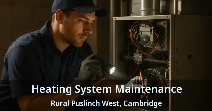 Heating System Maintenance Rural Puslinch West, Cambridge - ON